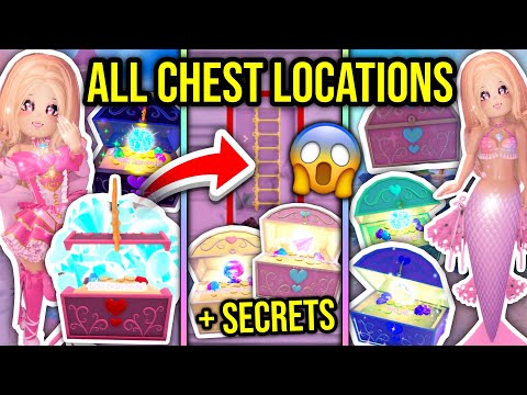 ALL 10+ NEW CHEST LOCATIONS IN CAMPUS 4.3 IN ROYALE HIGH & HIDDEN SECRETS YOU DON’T KNOW ABOUT!