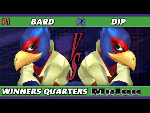 S@X 459 Winners Quarters - Bard (Falco) Vs. DIP (Falco) Smash Melee - SSBM