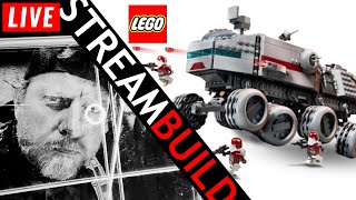 🔴 Building LEGO Republic Juggernaut (75413) Star Wars Live!