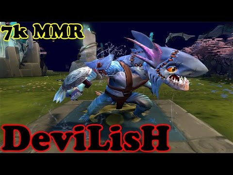 Dota 2 - DeviLish 7k MMR Plays Slark Vol 2# - Pub Match Gameplay