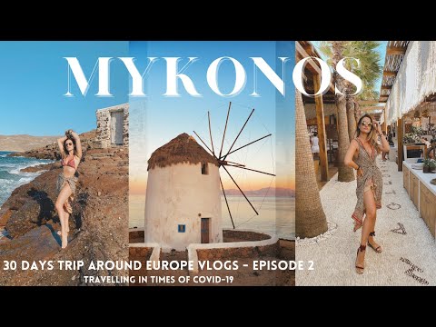 MYKONOS 2020 | Where to eat, tan and party | SALT BAE | TRAVEL VLOG EP.2 | Crishya