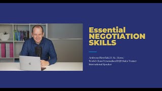 Essential Negotiation Skills
