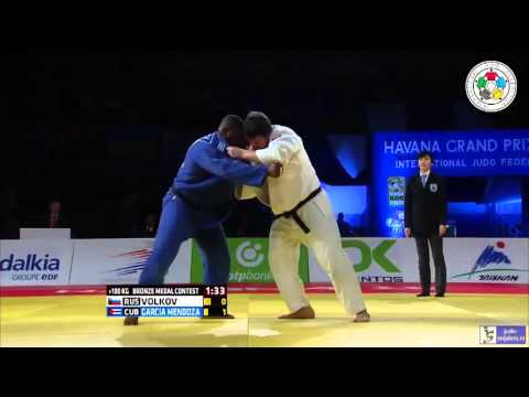 Judo 2016 Grand Prix Havana: Volkov (RUS) - Mendoza (CUB) [+100kg] bronze