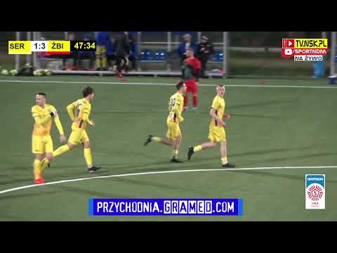 tv.nsk.pl [2:3 Jakub Stalmach 48] KS Sokół Serock - MLKS Żbik Nasielsk 2:3 (1:3) 2023-04-07 g. 19:30