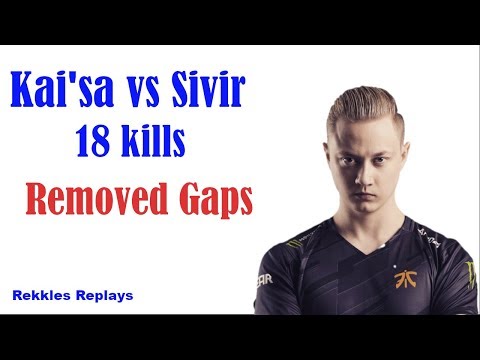 KAI'SA vs SIVIR - FNC REKKLES REPLAYS - Removed Gaps - Training Section