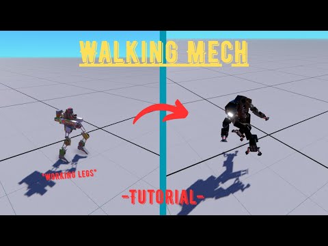 How to make a Realistic Walking Mech in Trailmakers!
