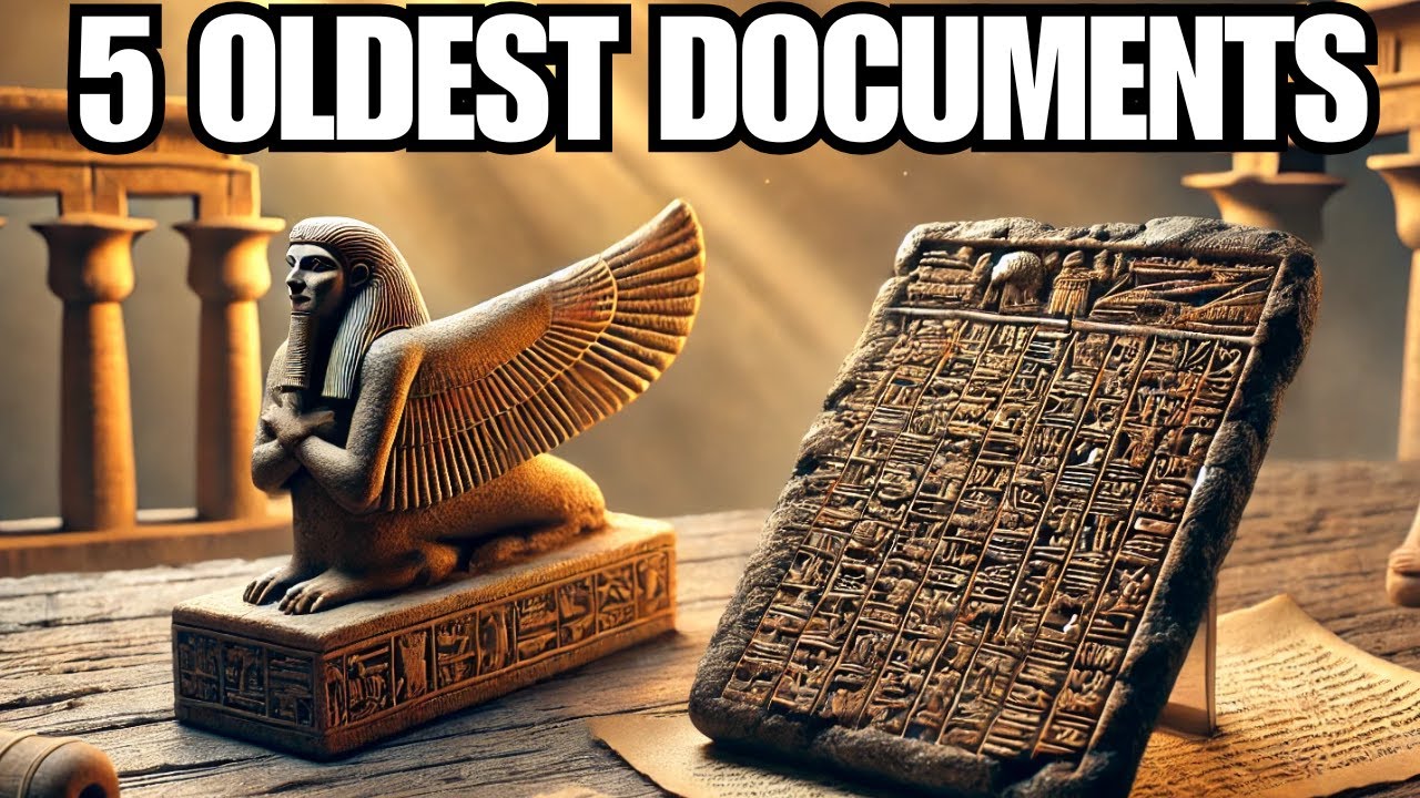 5 Oldest Documents That Changed Humanity Forever