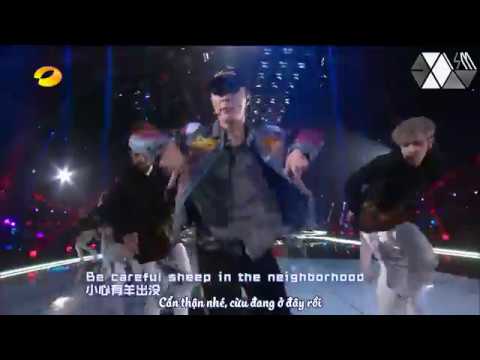 [Vietsub EXOism] LAY - BOSS + Mask + SHEEP @ Hunan TV New Year Countdown Concert