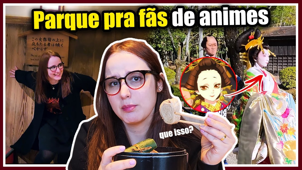 Fui no "PARQUE DE DEMON SLAYER" no JAPÃO! E passei vergonha... | Edo Wonderland