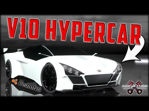 Building A Max Downforce Hypercar!! Automation - BeamNG
