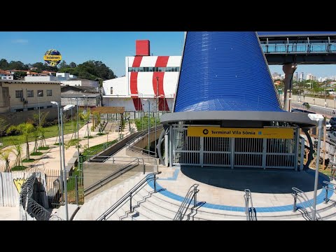 OBRAS ESTAÇÃO VILA SÔNIA LINHA-4 AMARELA AGORA ESTAMOS CHEGANDO A TÃO SONHADA INAUGURAÇÃO 16 DEZ/21