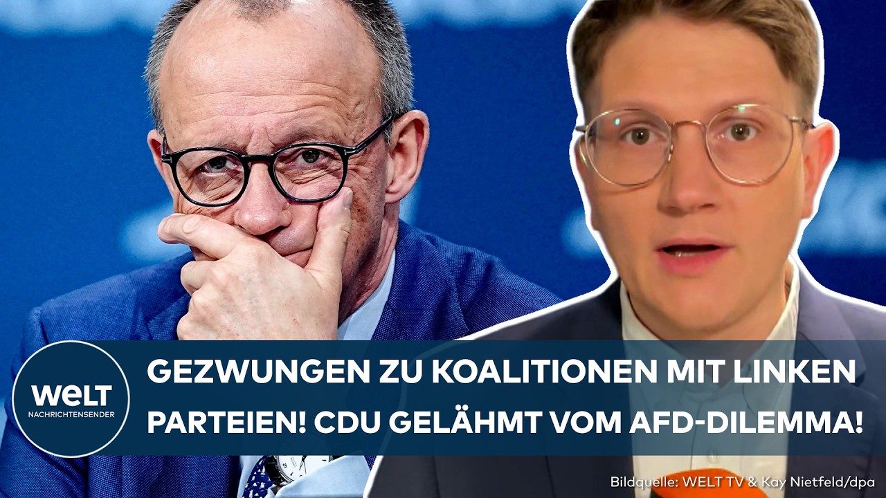 DEUTSCHLAND: CDU gelähmt vom AfD-Dilemma! Konservative Politik im Osten zunehmen unter Druck