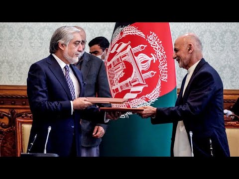 الرئيس الأفغاني أشرف غني وخصمه عبد الله عبد الله يتفقان على تقاسم السلطة في أفغانستان…