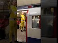 Subway Creatures Four Men Dressed As Power Rangers On Train