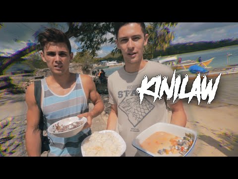 We ate raw fish in the Philippines - Kinilaw