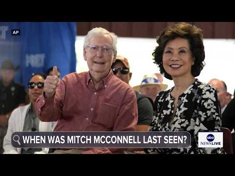 Senate Republican leaders say they've spoken to Mitch McConnell as he remains hospitalized