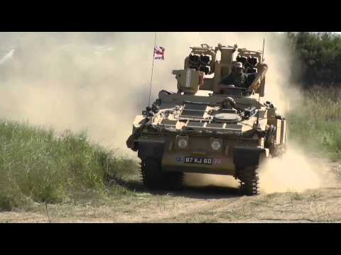 Alvis CVRT Stormer - Starstreak - in the War & Peace Revival Arena