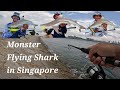 EP7 Blacktip Shark Fishing In Singapore At Pulau Hantu St John Kusu Island