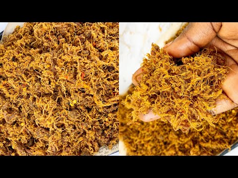 DAMBUN NAMA/MEAT FLOSS RECIPE