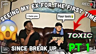 seeing my ex for the first time since break up😧..........PT1 (toxic🤢)