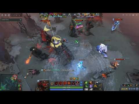 Insane triple Ulti of SF(Shadow Fiend) Amazing!