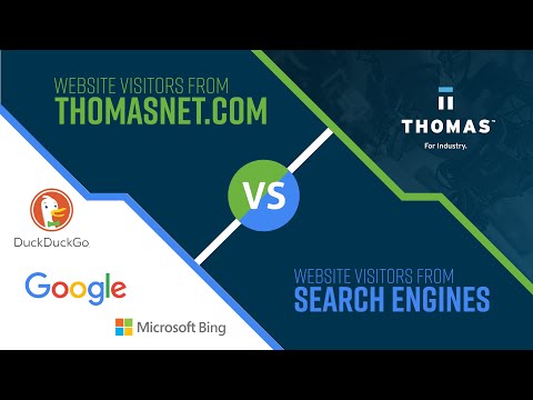 Thomasnet.com Referral Traffic Vs. Organic Search Engine Traffic