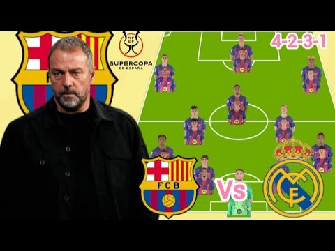 El clasico Final ~ Barcelona Vs Real Madrid Potential Squad Depths in Super Cup Final Season 2025/26