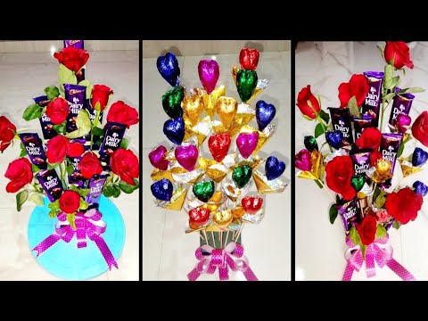 DIY 3 types of bouquet in 1 video |How to make chocolate bouquet |Quick & easy handmade bouquet