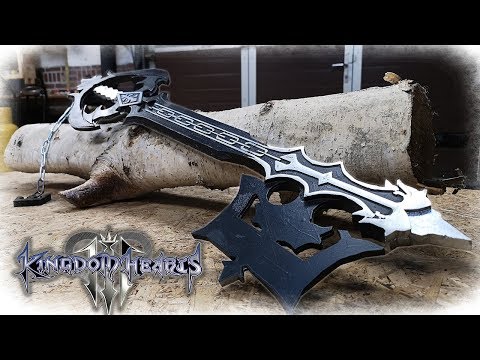 Oblivion Keyblade (Kingdom Hearts) - Aluminum Metal Casting