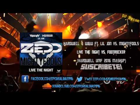 Live The Night Vs. Footrocker Vs. Fall Into The Sky + intro 2016 (Hardwell UMF 2016 Mashup)