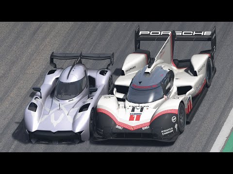 Porsche 919 Hybrid Evo vs McMurtry Spéirling at Monza