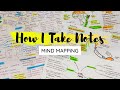 How I take Notes ☆ Mind Mapping Method ☆ How to Make Mind Map | Note Making