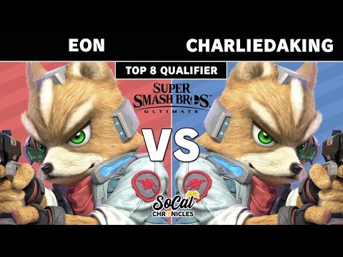 Smash Ultimate Tournament - Charliedaking (Fox) Vs Eon (Fox,Pichu) Winners Top 64 - Socal Chronicles