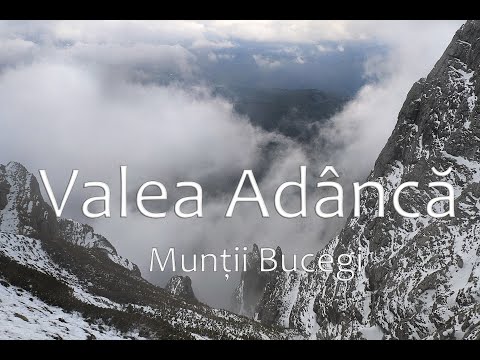Valea Adâncă, alpinism în Bucegi