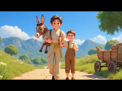 Der Müller, sein Sohn und der Esel – Äsops Fabel mit moralischer Lektion #viral