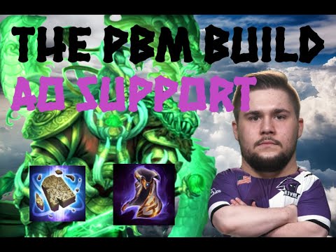 SMITE Ao Kuang Support - Tablet *OP* + Cloak *OP* = PBM's BUILD