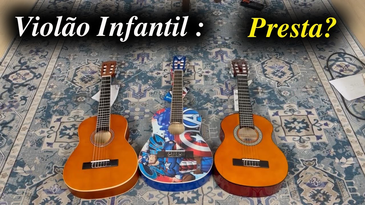 Violão Infantil! Michael vs Phx vs Start (Gianini)