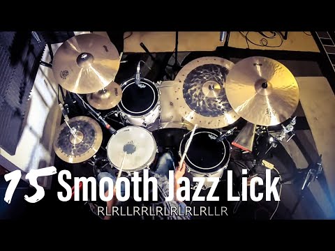60 Second Drum Lesson: 15 - Jazz Smooth Lick