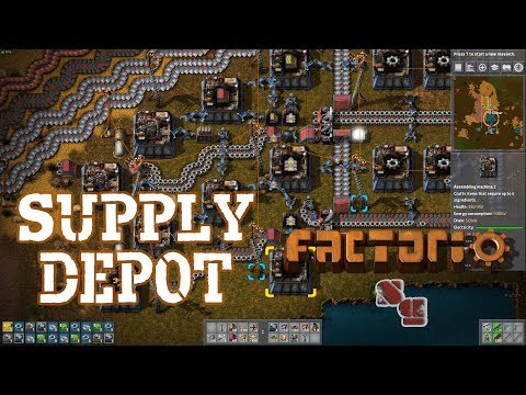 FACTORIO 0.15 | Starting the Supply Depot - Episode 12