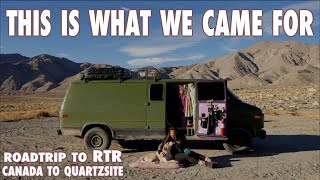 TERRIFYING DUST STORM || Solo Female Roadtrip Canada to RTR Quartzsite Daily Vlog 7/10