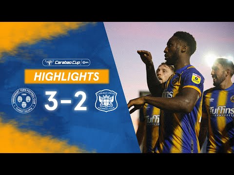 Shrewsbury Town 3-2 Carlisle United | Carabao Cup First Round Highlights 22/23