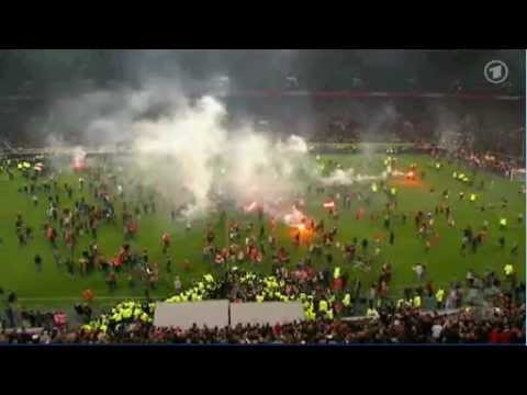 Ausschreitungen Relegation  Fortuna Düsseldorf - Hertha BSC Berlin 15.05.2012