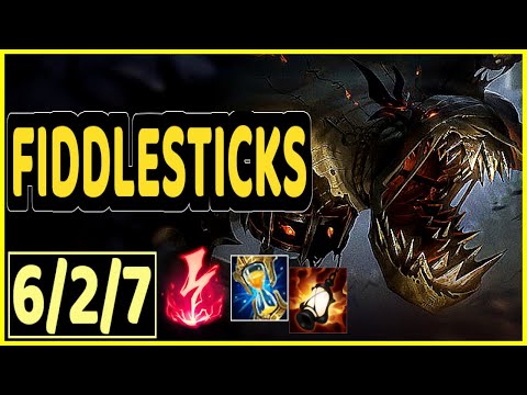 FIDDLESTICKS VS IVERN - 6/2/7 KDA JUNGLE GAMEPLAY