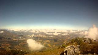 preview picture of video 'Simonsberg Summit at 1539m - February 2014 [GoPro]'