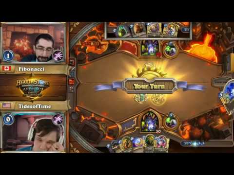 Fibonacci vs TidesofTime Hearthstone Americas Spring Preliminary 2016 (Day 1)