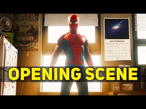 Spider-Man PS4 Opening Cinematic Cutscene (1080p HD)