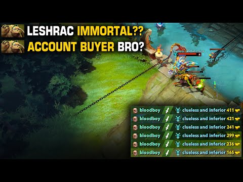 Immortal Leshrac Mid? Account Buyer Bro?? | Pudge Official