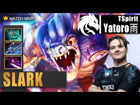 Slark Safelane | TSpirit.Yatoro | SUPER CRAZY HARD CARRY SLARK NO MERCY | 7.33c Gameplay Highlights