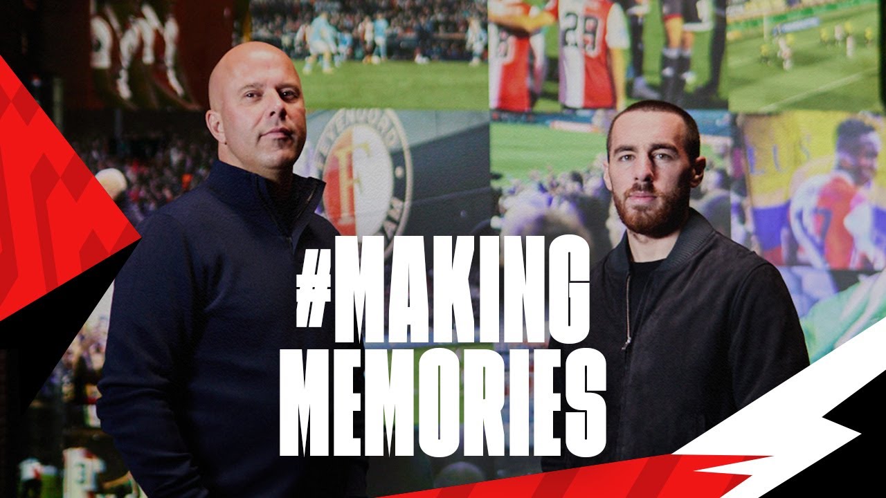 Thumbnail for article: Slot en Kökcü schitteren in eindejaarsvideo Feyenoord: 'We hebben nog niets'