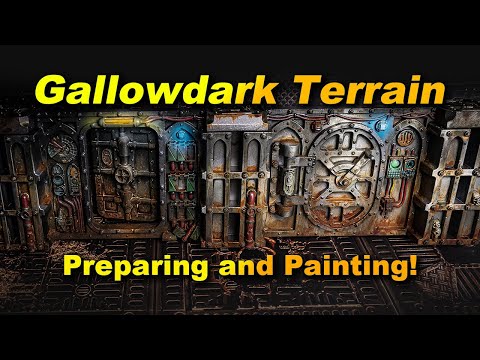 How to Paint: Boarding Action Kill Team Gallowdark Terrain